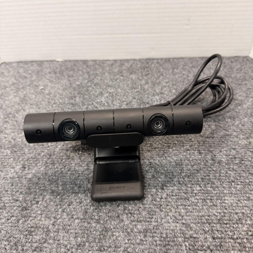 Sony PlayStation 4 PS4 Camera CUH-ZEY2 Black Motion Sensor Tested Working